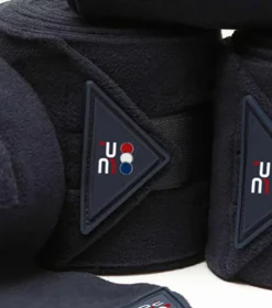 Premier Equine Horse Polo Fleece Bandages Navy 7 Premier Equine Horse Polo Fleece Bandages Navy -PREMIER EQUINE Polo Fleece Bandages Navy 4