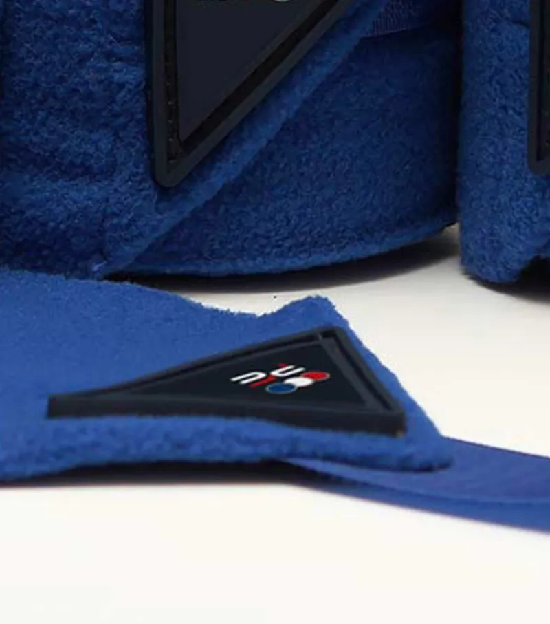 Premier Equine Horse Polo Fleece Bandages Royal Blue 2 Premier Equine Horse Polo Fleece Bandages Royal Blue - Image 2