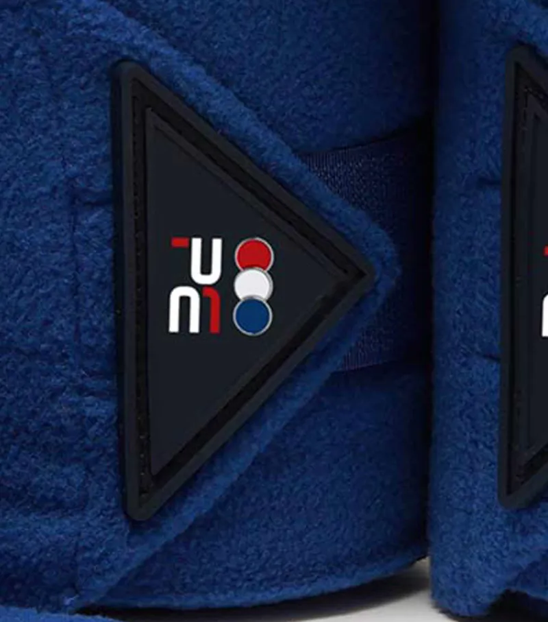 Premier Equine Horse Polo Fleece Bandages Royal Blue 3 Premier Equine Horse Polo Fleece Bandages Royal Blue - Image 3