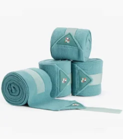 Premier Equine Horse Polo Fleece Bandages Turquoise