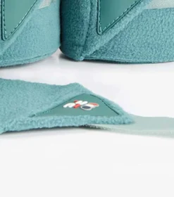 Premier Equine Horse Polo Fleece Bandages Turquoise 5 Premier Equine Horse Polo Fleece Bandages Turquoise -PREMIER EQUINE Polo Fleece Bandages Turquoise 3