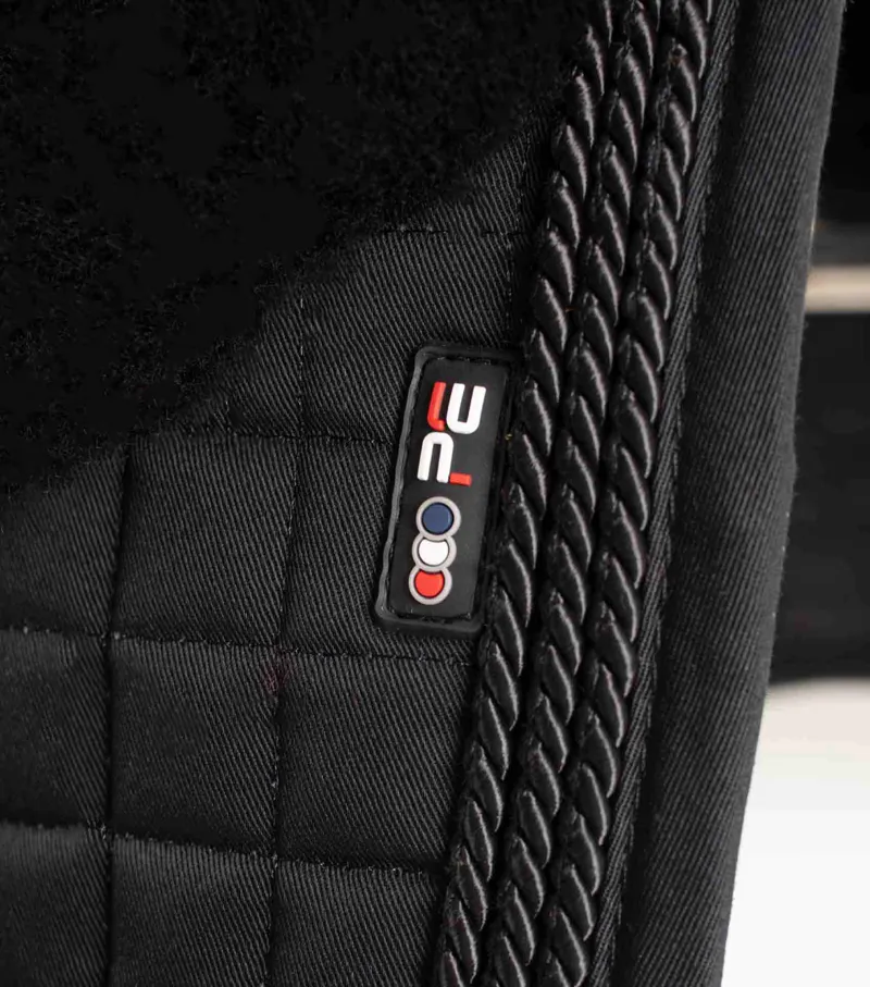 Premier Equine Pony CC Merino Wool European GP Square Black/Black Wool 2 Premier Equine Pony CC Merino Wool European GP Square Black/Black Wool - Image 2