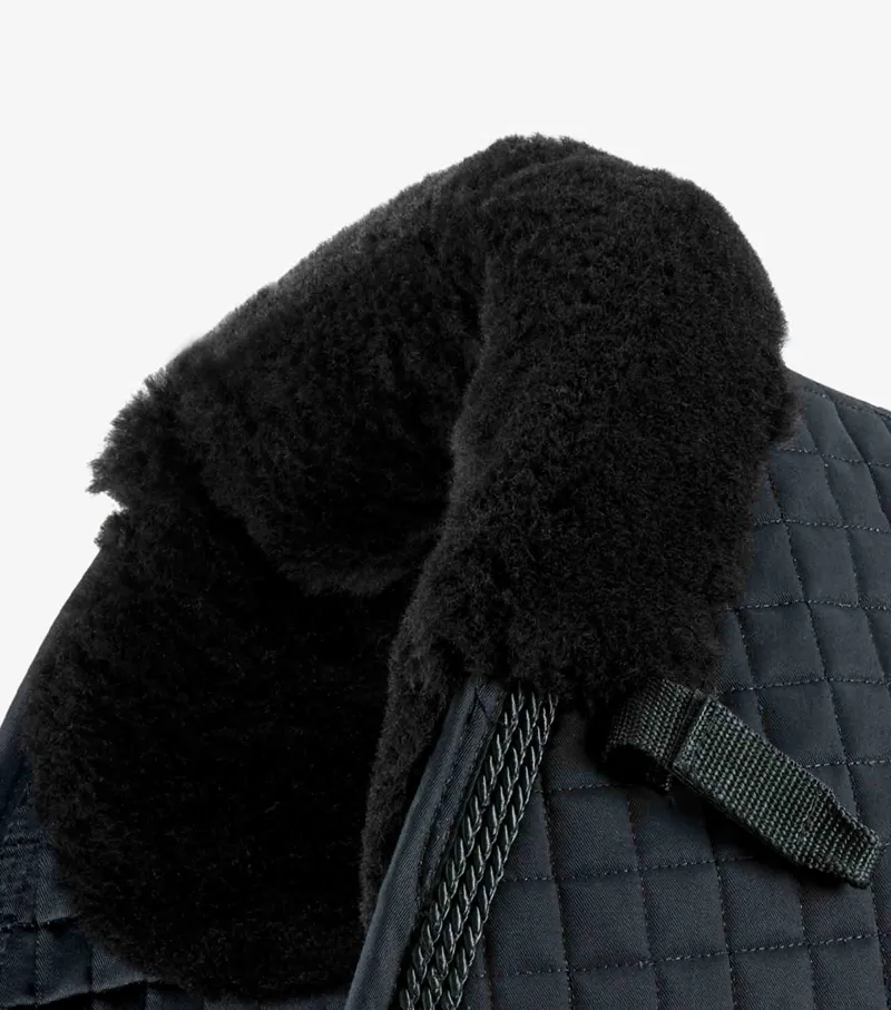 Premier Equine Pony CC Merino Wool European GP Square Black/Black Wool 3 Premier Equine Pony CC Merino Wool European GP Square Black/Black Wool - Image 3