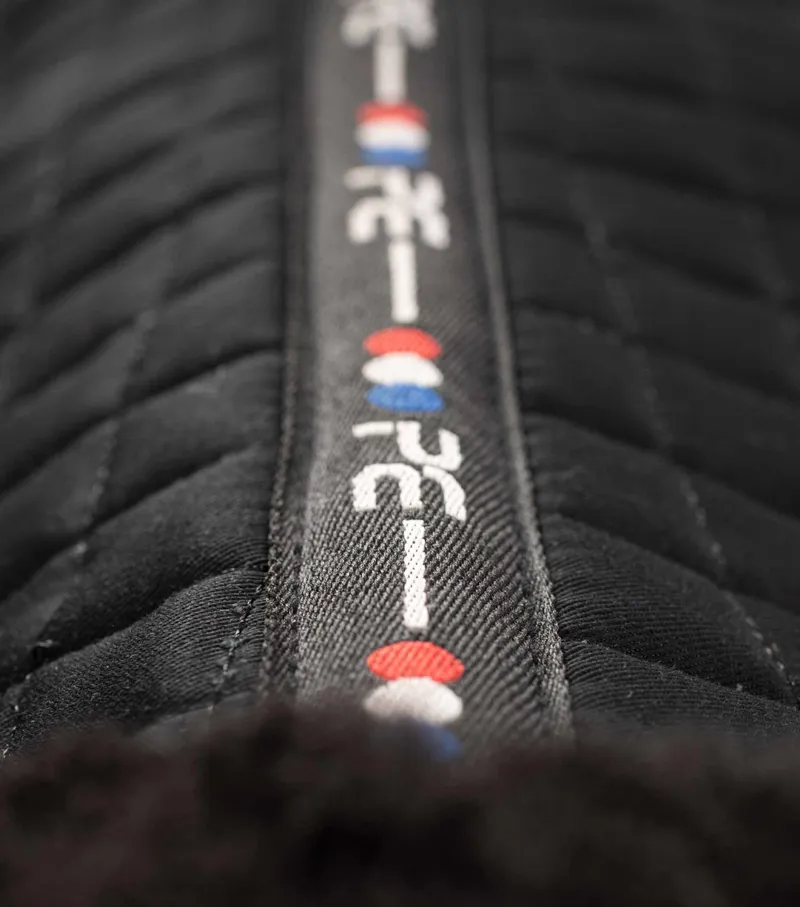 Premier Equine Pony CC Merino Wool European GP Square Black/Black Wool 6 Premier Equine Pony CC Merino Wool European GP Square Black/Black Wool - Image 6