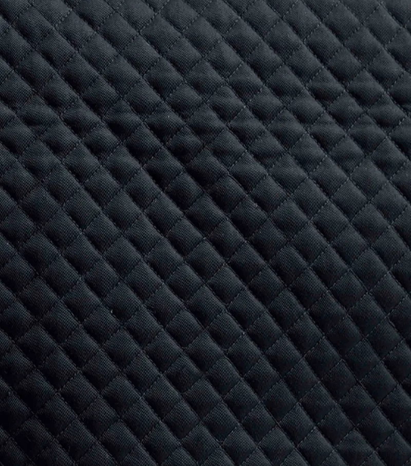 Premier Equine Pony Plain Cotton Dressage Square Black 4 Premier Equine Pony Plain Cotton Dressage Square Black - Image 4