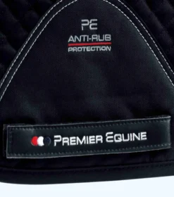 Premier Equine Pony Plain Cotton Dressage Square Black 10 Premier Equine Pony Plain Cotton Dressage Square Black -PREMIER EQUINE Pony Plain Cotton Dressage Square Black 5