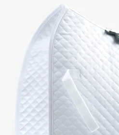 Premier Equine Pony Plain Cotton Dressage Square White 8 Premier Equine Pony Plain Cotton Dressage Square White -PREMIER EQUINE Pony Plain Cotton Dressage Square White 3