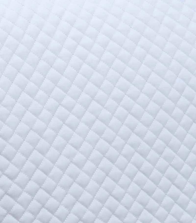 Premier Equine Pony Plain Cotton Dressage Square White 4 Premier Equine Pony Plain Cotton Dressage Square White - Image 4