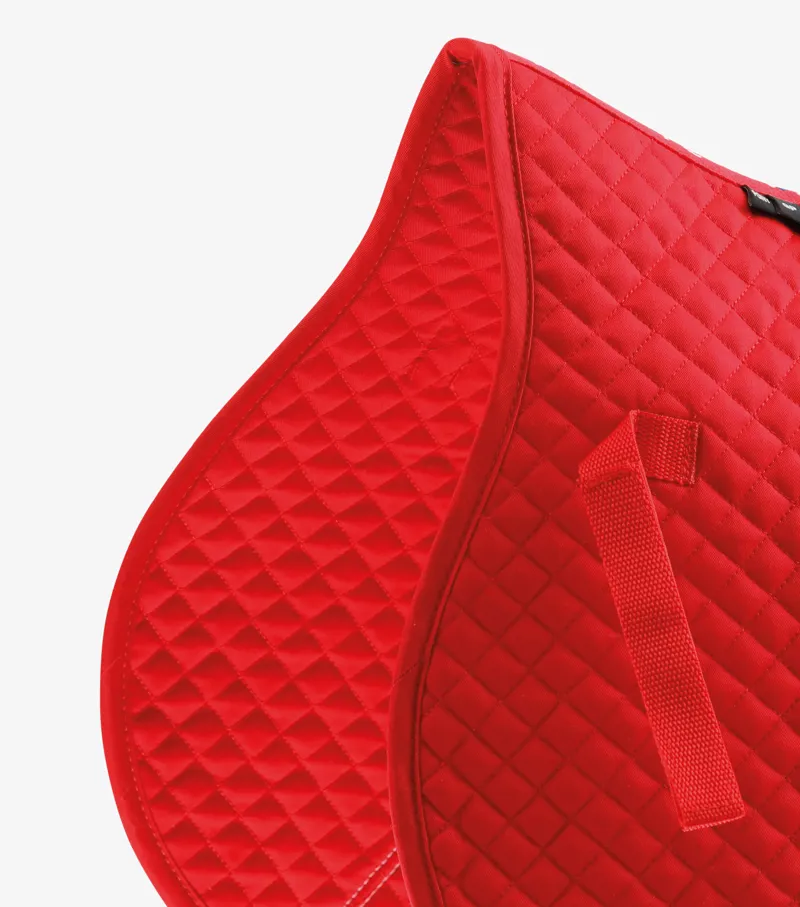 Premier Equine Pony Plain Cotton GP/Jump Square Red 3 Premier Equine Pony Plain Cotton GP/Jump Square Red - Image 3