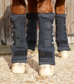 Premier Equine Stable Boot Wraps Black 8 Premier Equine Stable Boot Wraps Black -PREMIER EQUINE Stable Boots Wraps 3ALT
