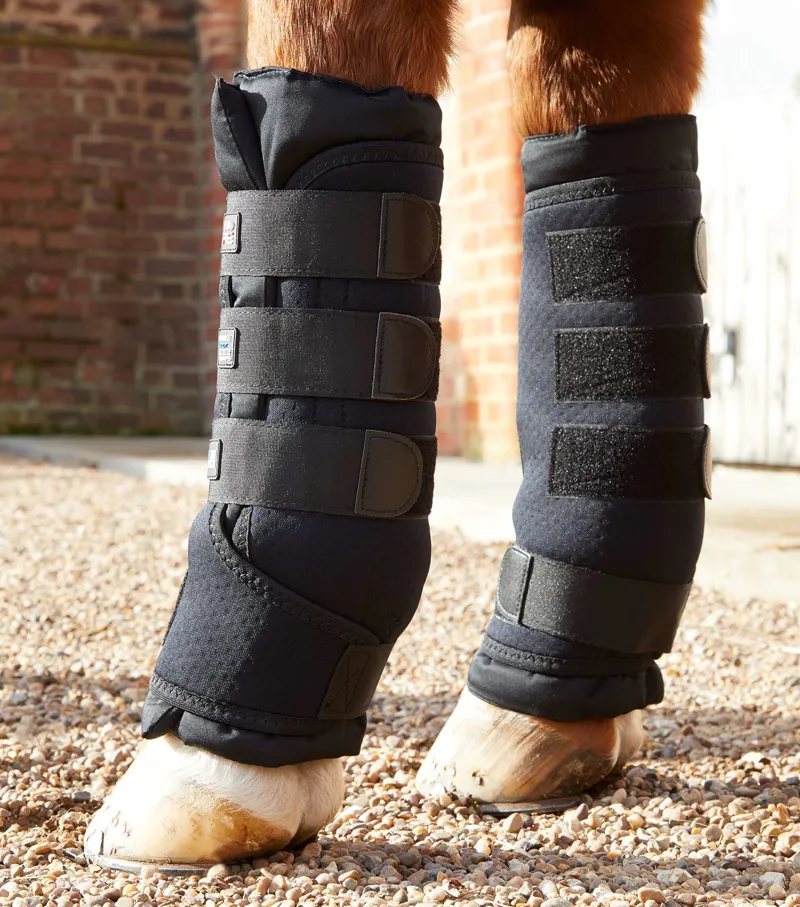 Premier Equine Stable Boot Wraps Black 4 Premier Equine Stable Boot Wraps Black - Image 4