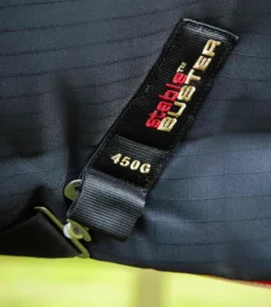 Premier Equine Stable Buster 450g Stable Rug With Neck Cover Black -PREMIER EQUINE Stable Buster 450 Stable Rug Black 5