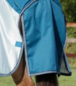 Premier Equine Stay-Dry Mesh Air Fly Rug With Surcingles Blue 11 Premier Equine Stay-Dry Mesh Air Fly Rug With Surcingles Blue -PREMIER EQUINE Stay Dry Mesh Air Fly Rug with Surcingles Blue 6