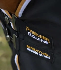 Premier Equine Stratus Horse Stable Sheet Black -PREMIER EQUINE Stratus stable sheet black 3