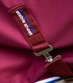 Premier Equine Stratus Horse Stable Sheet Burgundy -PREMIER EQUINE Stratus stable sheet burgundy 4