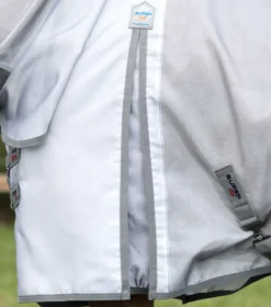 Premier Equine Super Lite Fly Rug With Surcingles Silver -PREMIER EQUINE Super Lite Fly Rug with Surcingles Silver 4