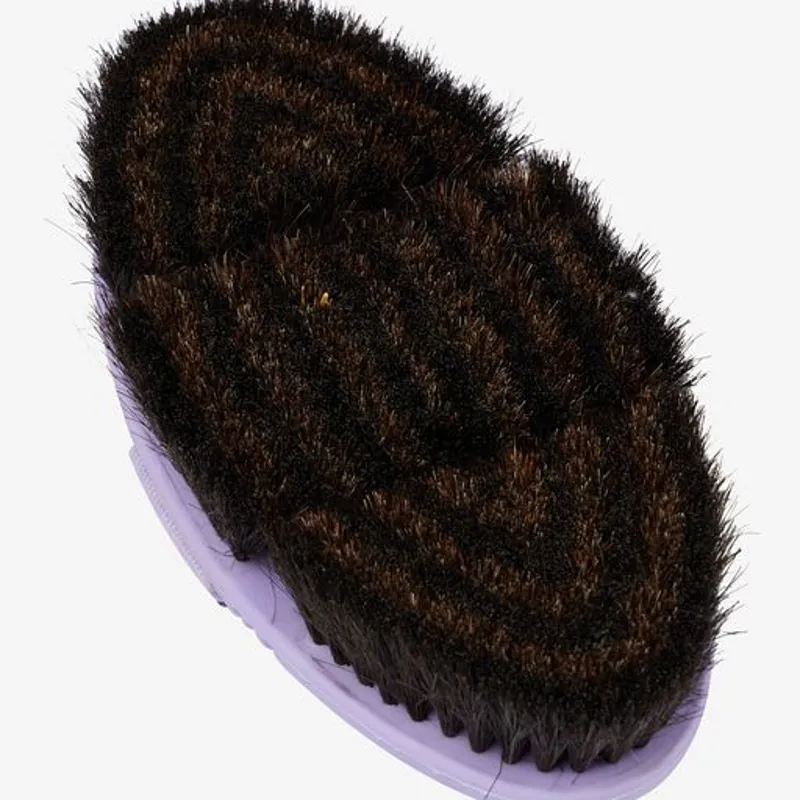 LeMieux Horse Hair Body Brush Wisteria 2 LeMieux Horse Hair Body Brush Wisteria - Image 2