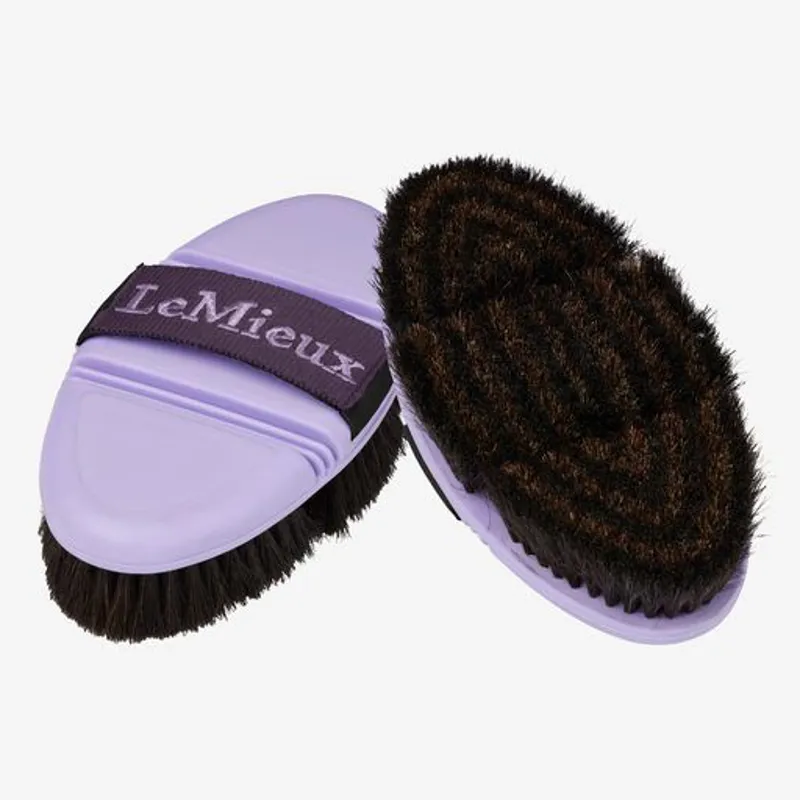 LeMieux Horse Hair Body Brush Wisteria 1 LeMieux Horse Hair Body Brush Wisteria