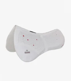 Premier Equine Tech Grip Pro Anti-Slip Correction Half Pad White