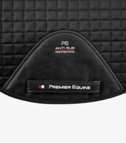 Premier Equine CC Tech Grip Pro Anti-Slip Saddle Pad - Dressage Black 10 Premier Equine CC Tech Grip Pro Anti-Slip Saddle Pad - Dressage Black -PREMIER EQUINE Tech Grip Pro Anti Slip Dressage Square Black 5