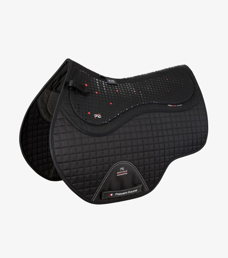 Premier Equine CC Tech Grip Pro Anti-Slip Saddle Pad - GP/Jump Black 1 Premier Equine CC Tech Grip Pro Anti-Slip Saddle Pad - GP/Jump Black