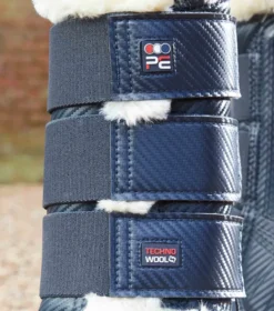 Premier Equine Techno Wool Brushing Boots Navy -PREMIER EQUINE Techno Wool Brushing Boot Navy 5