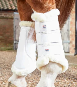 Premier Equine Techno Wool Brushing Boots White 11 Premier Equine Techno Wool Brushing Boots White -PREMIER EQUINE Techno Wool Brushing Boot White 6