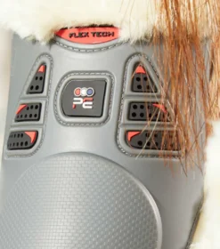 Premier Equine Techno Wool Fetlock Boots Grey -PREMIER EQUINE Techno Wool Fetlock Boot Grey 3
