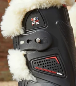 Premier Equine Techno Wool Tendon Boots Black -PREMIER EQUINE Techno Wool Tendon Boot Black 4