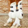 Premier Equine Techno Wool Tendon Boots White