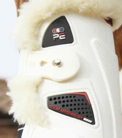 Premier Equine Techno Wool Tendon Boots White 9 Premier Equine Techno Wool Tendon Boots White -PREMIER EQUINE Techno Wool Tendon Boot White 4