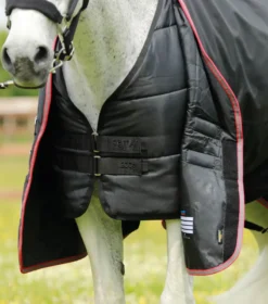 Premier Equine Titan Trio Complete 4 In 1 Turnout Rug Black -PREMIER EQUINE Titan 100 Turnout Rug Black 3 2