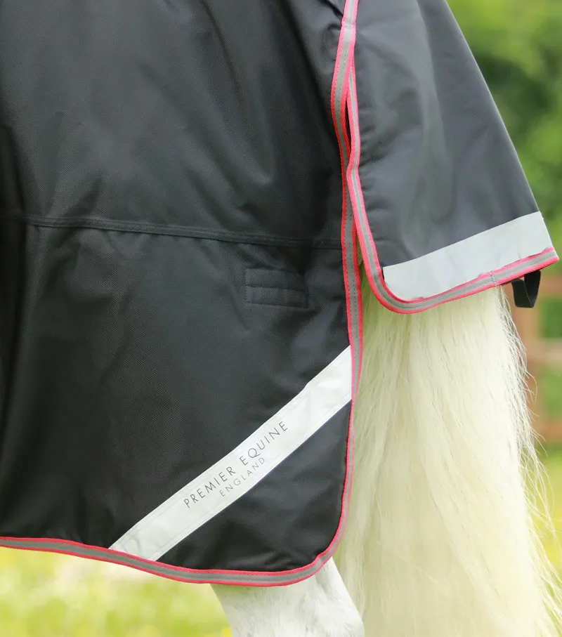 Premier Equine Titan 100g Turnout Rug With Snug-Fit Neck Cover Black 6 Premier Equine Titan 100g Turnout Rug With Snug-Fit Neck Cover Black - Image 6
