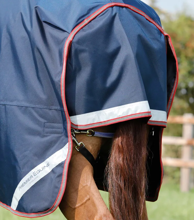 Premier Equine Titan 100g Turnout Rug With Snug-Fit Neck Cover Navy 6 Premier Equine Titan 100g Turnout Rug With Snug-Fit Neck Cover Navy - Image 6