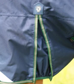 Premier Equine Titan 40g Turnout Rug With Snug-Fit Neck Cover Navy -PREMIER EQUINE Titan 40 Turnout Rug Navy 4