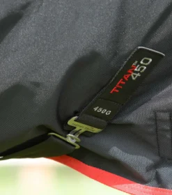 Premier Equine Titan 450g Original Turnout Rug Black 10 Premier Equine Titan 450g Original Turnout Rug Black -PREMIER EQUINE Titan 450 Original Turnout Rug Black 5