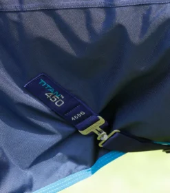 Premier Equine Titan 450g Original Turnout Rug Navy -PREMIER EQUINE Titan 450 Original Turnout Rug Navy 5