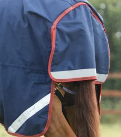 Premier Equine Titan 450g Turnout Rug With Snug-Fit Neck Cover Navy 11 Premier Equine Titan 450g Turnout Rug With Snug-Fit Neck Cover Navy -PREMIER EQUINE Titan 450 Turnout Rug Navy 6
