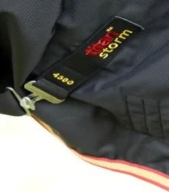 Premier Equine Titan Storm 450g Combo Turnout Rug With Snug-Fit Neck Black -PREMIER EQUINE Titan Storm 450 Turnout Rug Black 5