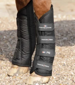 Premier Equine Travel-Tech Travel Boots Black