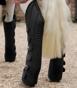 Premier Equine Travel-Tech Xtra Travel Boots Black -PREMIER EQUINE Travel Tech Xtra Travel Boots Black 4