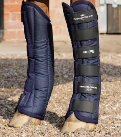 Premier Equine Travel-Tech Xtra Travel Boots Navy