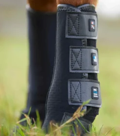 Premier Equine Turnout/Mud Fever Boots Black -PREMIER EQUINE Turnout Mud Fever Boots 4