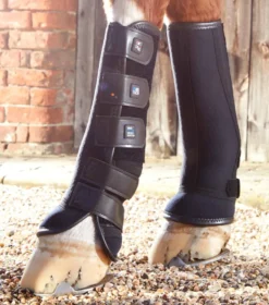 Premier Equine Turnout/Mud Fever Boots Black -PREMIER EQUINE Turnout Mud Fever Boots 6