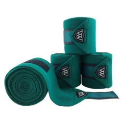 Woof Wear Vision Polo Bandages British Racing Green Full