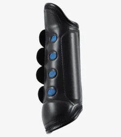 Premier Equine Air Cooled Original Eventing Hind Boots Black -PREMIER EQUINE air cooled original Black hind 5