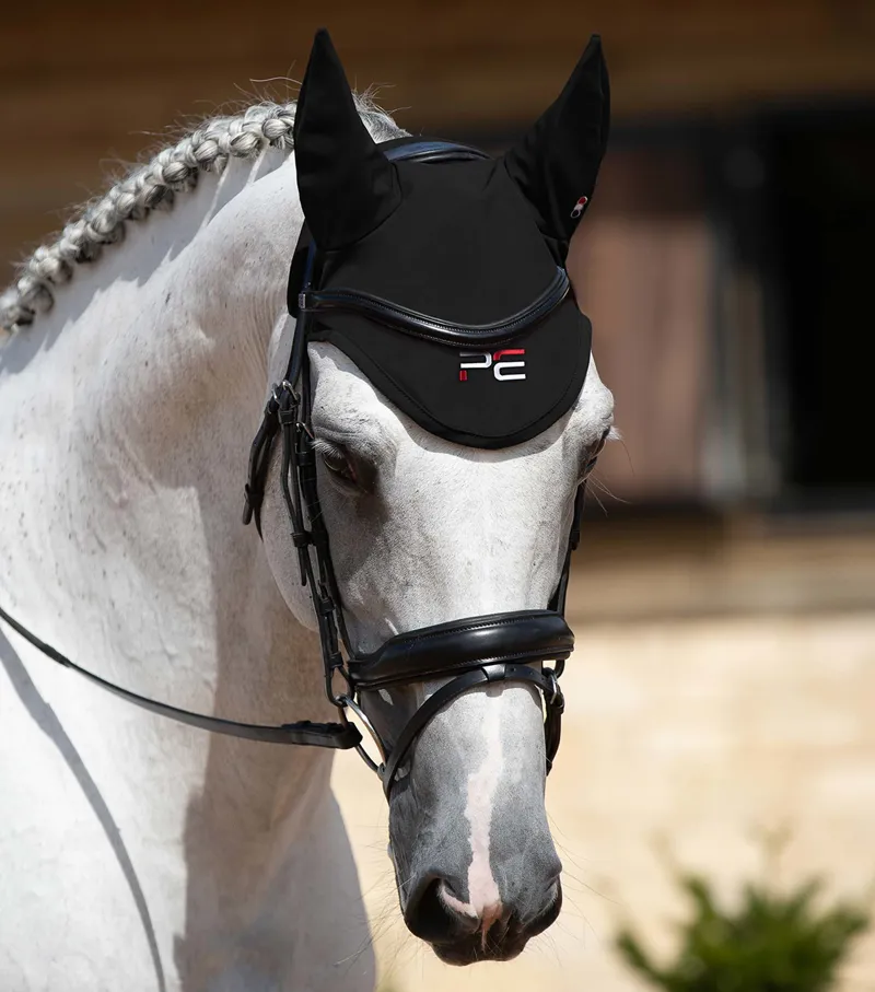 Premier Equine Atlas Fly Veil Black 7 Premier Equine Atlas Fly Veil Black - Image 7