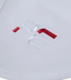 Premier Equine Atlas Fly Veil White -PREMIER EQUINE atlas ear bonnet white 3