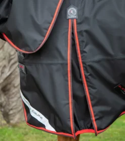 Premier Equine Buster 420g Turnout Rug With Classic Neck Cover Black -PREMIER EQUINE buster 420 black 4