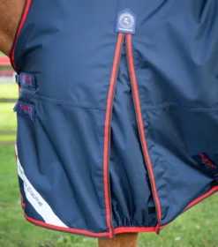 Premier Equine Buster Hardy 200g Half Neck Turnout Rug Navy 9 Premier Equine Buster Hardy 200g Half Neck Turnout Rug Navy -PREMIER EQUINE buster hardy 200 navy 4